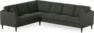Eden - Hörnsoffa, 2+3-sits - Grön