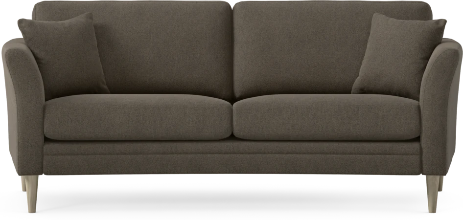 Eden - 2,5-sits soffa svängd - Brun