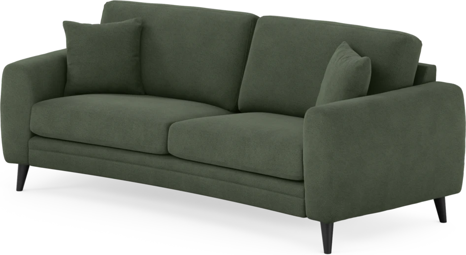 Eden - 2,5-sits soffa svängd - Grön
