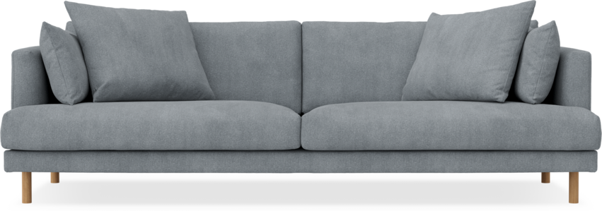 Harper - 4-sits soffa - Grå