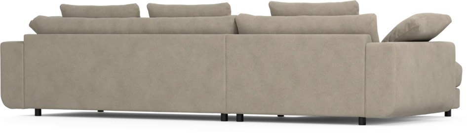 Amie - 3-sits med schäslong vänster - Beige