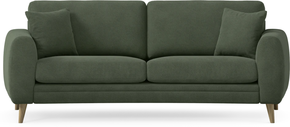 Eden - 2,5-sits soffa svängd - Grön