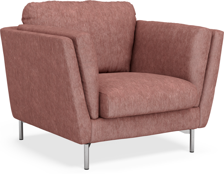 Madison Lux - Fåtölj, 70 cm - Röd