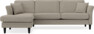 Eden - 2,5-sits soffa med schäslong - Beige