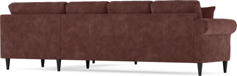 Eden - Hörnsoffa, 3+2-sits - Röd