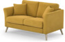 Eden - 2-sits soffa - Gul