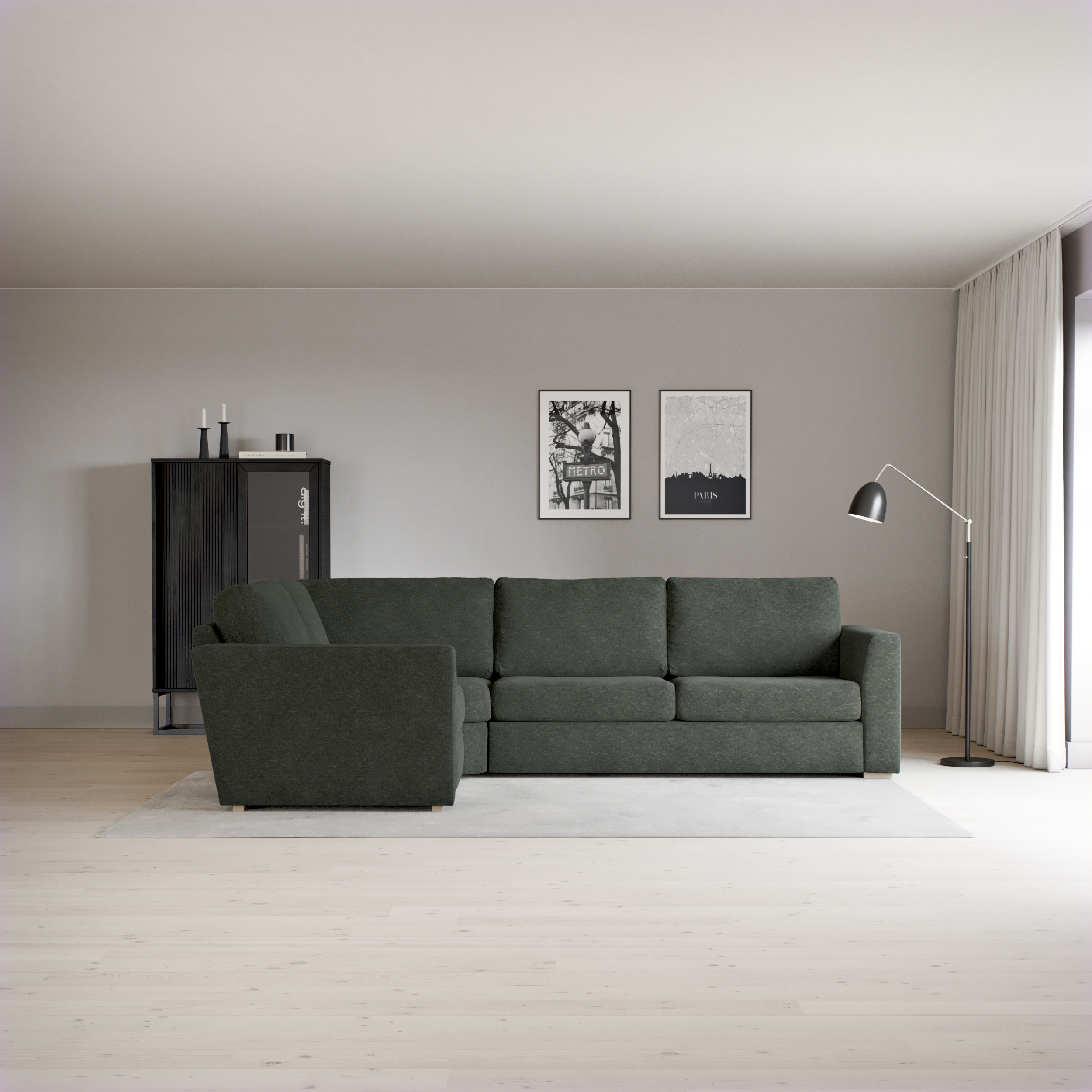 Friday, Hörnsoffa, 1,5+2,5-sits