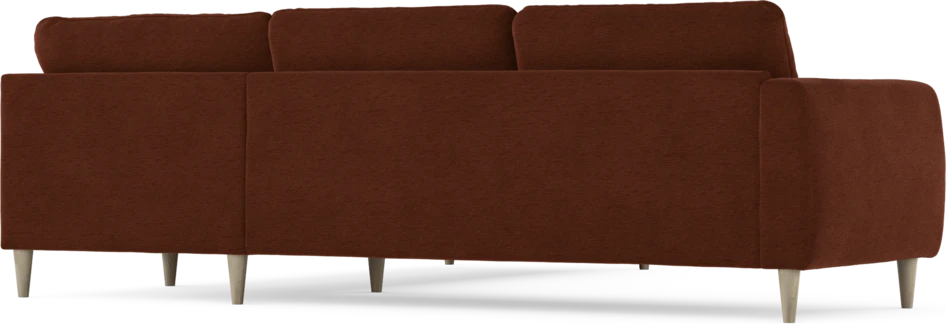 Bridge - Hörnsoffa, 2+2-sits - Orange