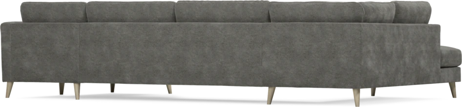 Bridge - 3-sits soffa med divan vänster och schäslong höger - Grå