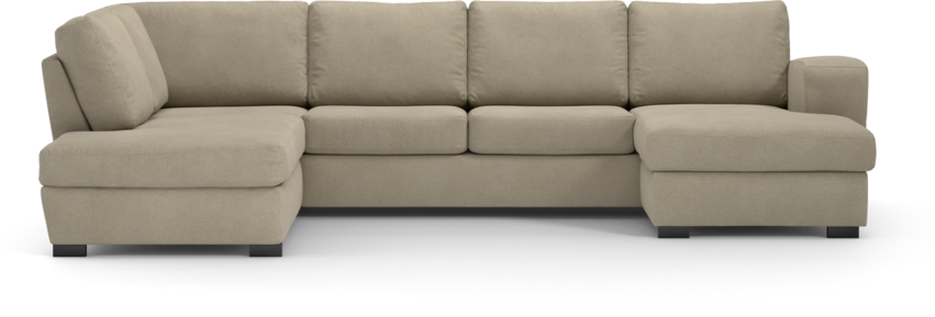 Friday - 3-sits soffa med divan vänster och schäslong höger - Beige