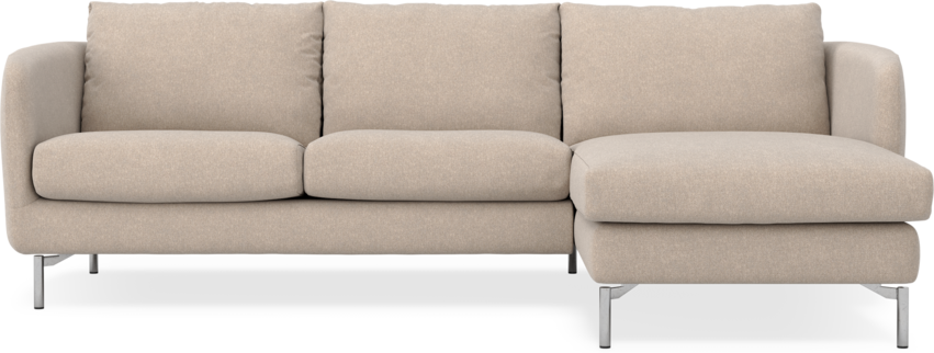 Madison - 2-sits soffa med schäslong höger - Beige