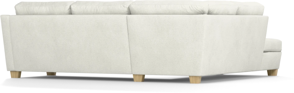 Friday - 2,5-sits soffa med divan vänster - Vit