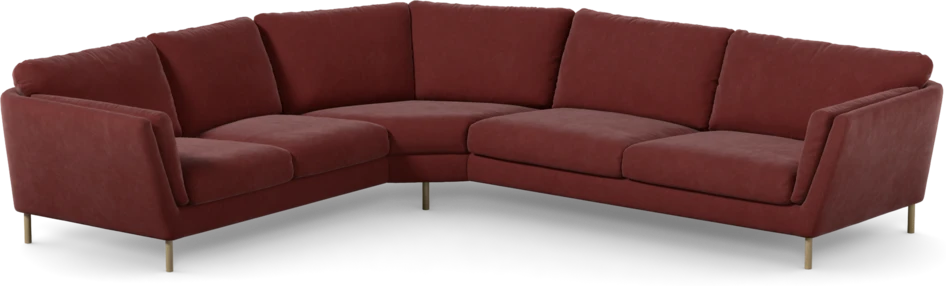 Madison Lux - Hörnsoffa 2+3-sits, hörn 2 - Rosa