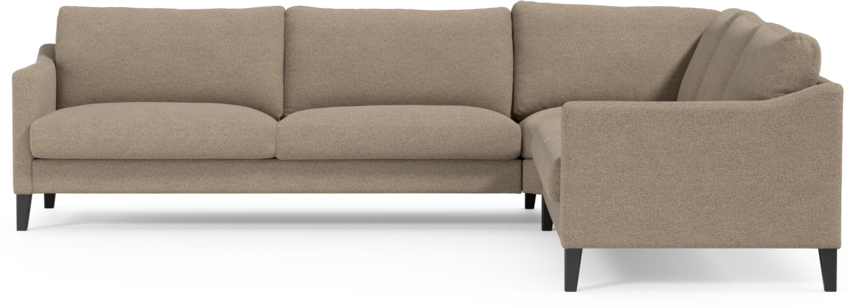 Winston - Hörnsoffa, 3+2-sits - Brun