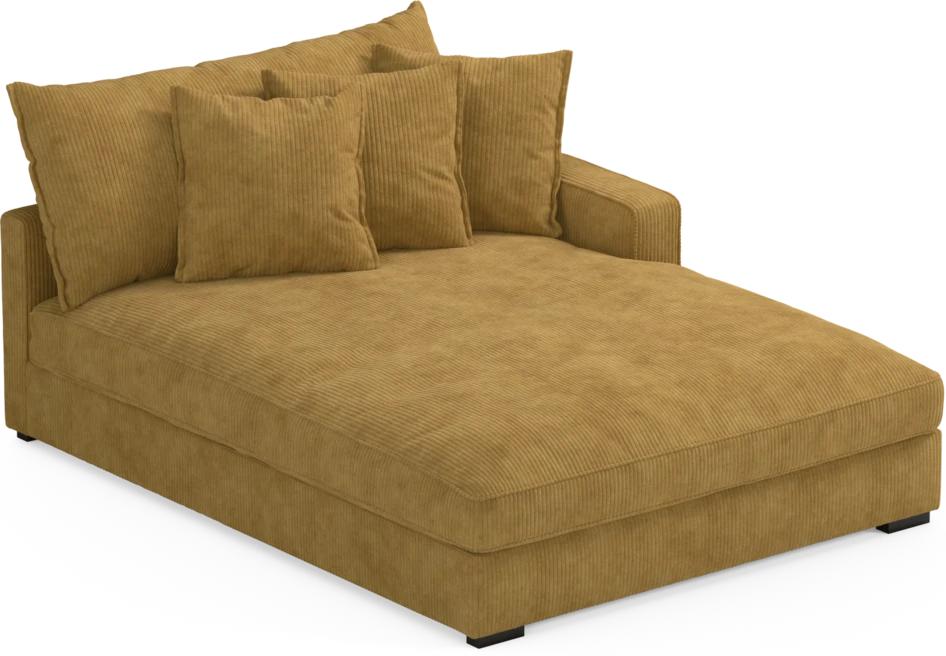 Rossi - Schäslong XL höger - Gul