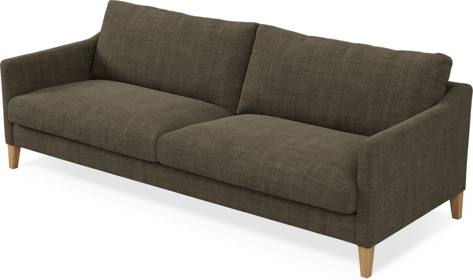 Winston - 4-sits soffa - Brun