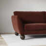 Madison - 2-sits soffa med schäslong höger - Orange