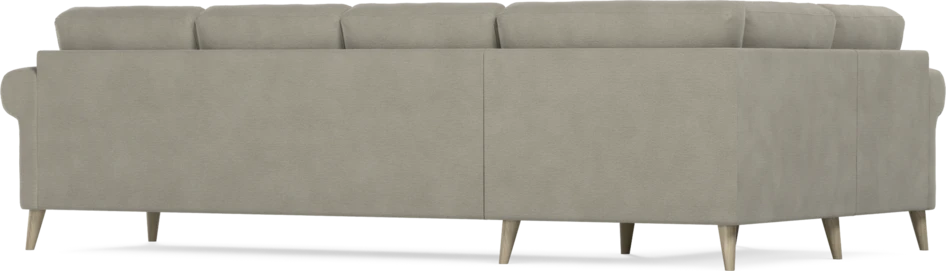 Eden - Hörnsoffa, 1+3-sits - Brun