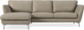 Madison Lux - 2-sits soffa med schäslong vänster - Beige