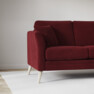 Eden - 3-sits svängd - Röd
