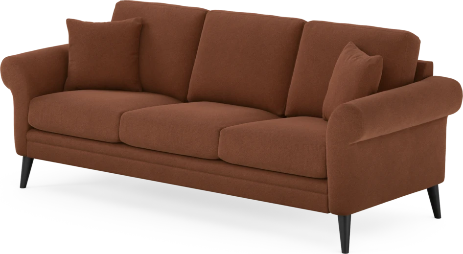 Eden - 3-sits soffa - Orange