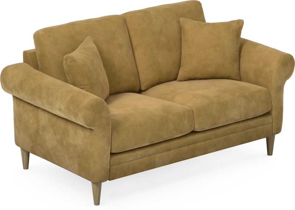 Eden - 2-sits soffa - Gul