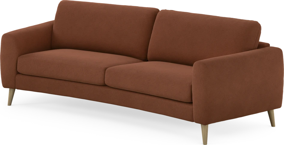 Bridge - 3-sits soffa svängd - Orange