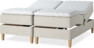 Delux Dream - Ställbar säng, dubbelsäng med bäddmadrass - Beige
