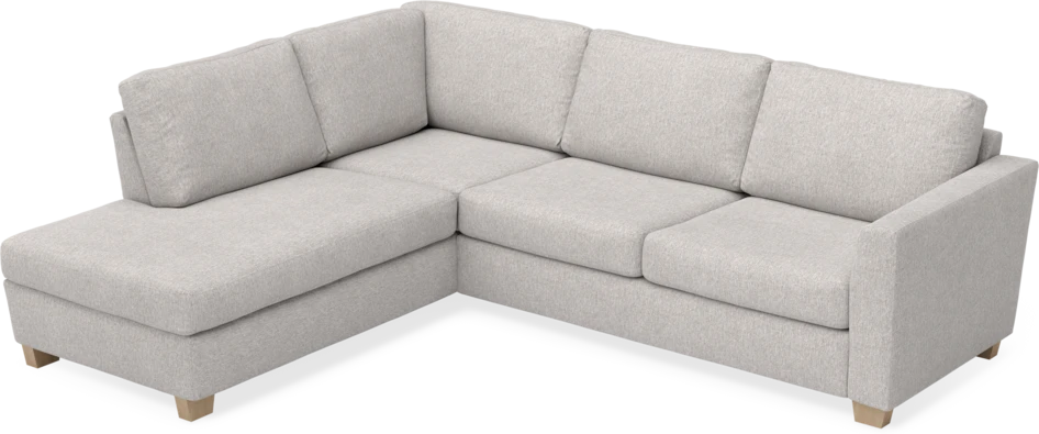 Friday - 2,5-sits soffa med divan vänster - Grå
