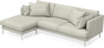 Harper - 4-sits med schäslong vänster - Beige