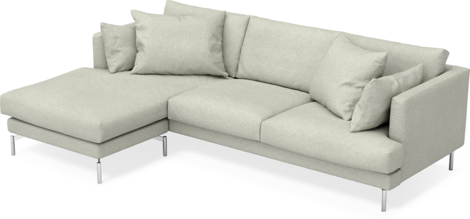 Harper - 4-sits med schäslong vänster - Beige