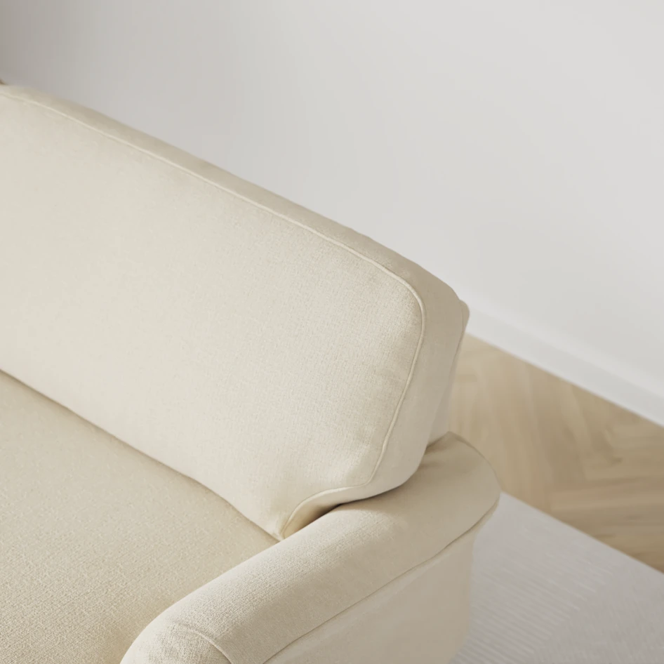 Oxford - 3-sits soffa svängd - Beige