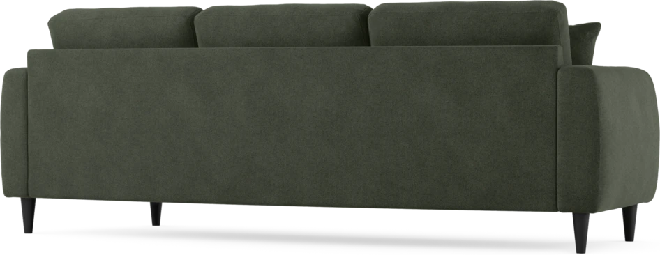 Eden - 3-sits soffa svängd - Grön