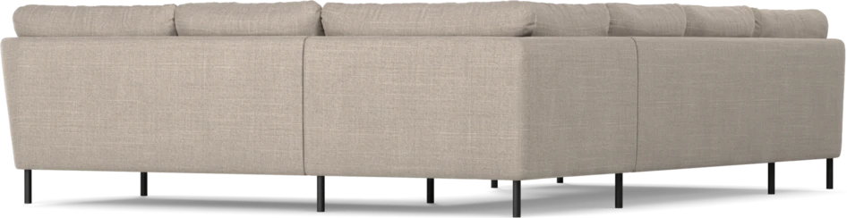 Madison Lux - Hörnsoffa med schäslong vänster - Beige