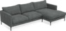 Impression Delux - 3-sits soffa med schäslong höger - Grå