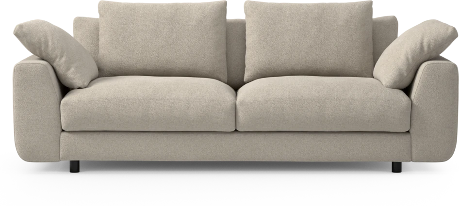 Amie - 3-sits soffa - Beige