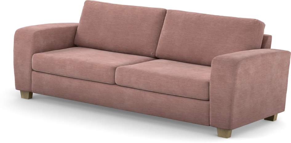 Friday - 3-sits soffa - Rosa