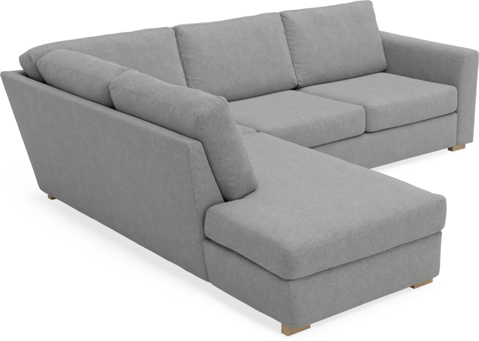 Friday - 2,5-sits soffa med divan vänster - Grå