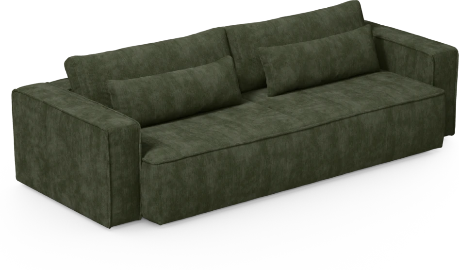 Ide - Bäddsoffa 4-sits - Grön