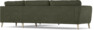 Bridge - Hörnsoffa, 3+2-sits - Grön