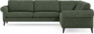 Bridge - Hörnsoffa, 3+3-sits - Grön