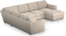 Friday - Hörnsoffa, 2+3-sits med schäslong höger - Beige