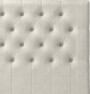 Delux Pikerad XL - Sänggavel, 90-210 cm - Beige