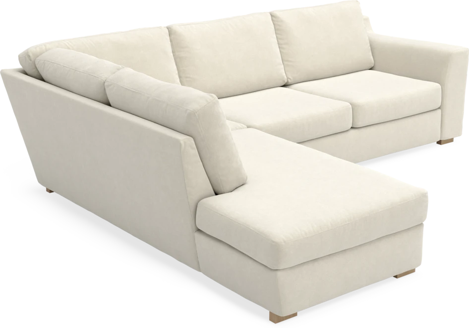 Friday - 2,5-sits soffa med divan vänster - Beige