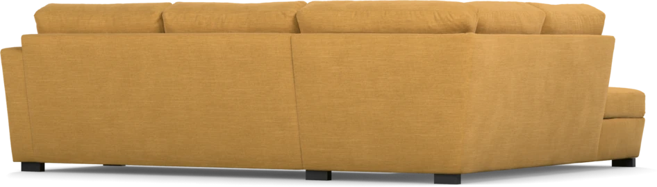 Friday - 2,5-sits soffa med divan vänster - Gul