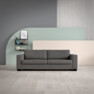 Nevada - 3-sits soffa - Brun