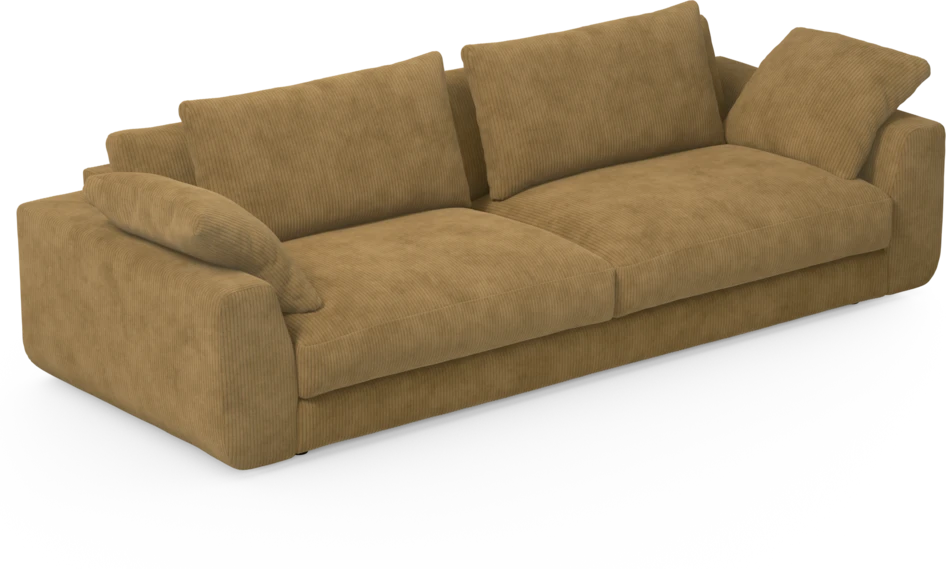Amie - 4-sits soffa - Gul