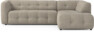 Bella - 3-sits soffa med divan höger - Beige