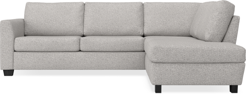 Friday - 2,5-sits soffa med divan höger - Vit