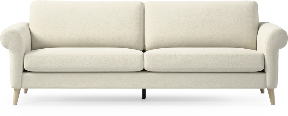 Bridge - 4-sits soffa - Vit